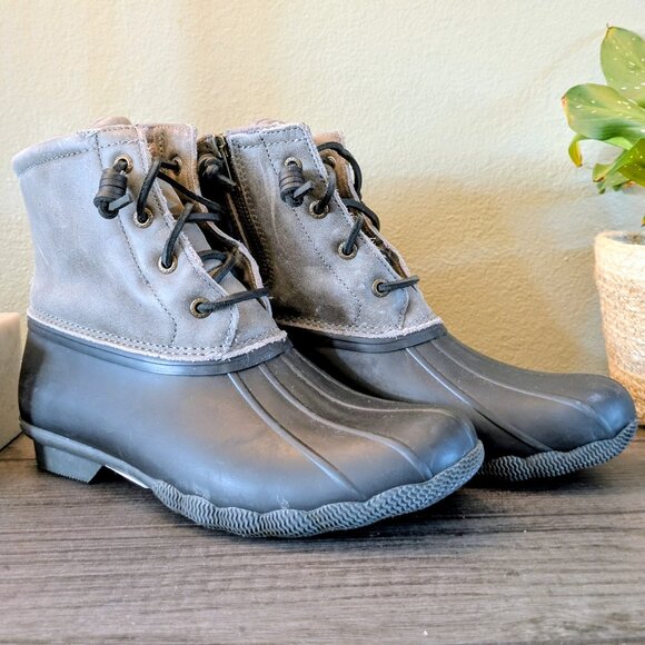 Sperry Saltwater Boots Size 8w - Picture 1 of 7